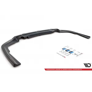 Maxton Design spoiler set suitable for side skirts, front, rear bumper and trunk of BMW X6 M F96 after 2023, Gloss Black-image-6348996