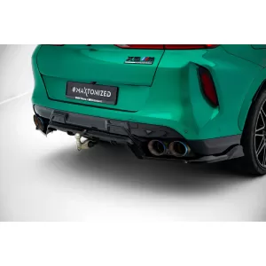 Maxton Design spoiler set suitable for side skirts, front, rear bumper and trunk of BMW X6 M F96 after 2023, Gloss Black-image-6349007