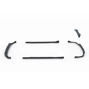 Maxton Design spoiler set suitable for side skirts, front, rear bumper and trunk of BMW X7 M-Pack G07 after 2022, Gloss Black-image-6349013