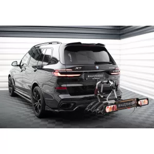 Maxton Design spoiler set suitable for side skirts, front, rear bumper and trunk of BMW X7 M-Pack G07 after 2022, Gloss Black-image-6349019