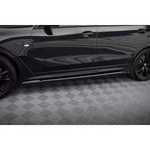 Maxton Design spoiler set suitable for side skirts, front, rear bumper and trunk of BMW X7 M-Pack G07 after 2022, Gloss Black-image-6349022