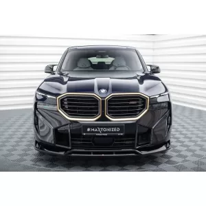 Maxton Design spoiler set suitable for side skirts, front, rear bumper and trunk of BMW XM G09 after 2022, Gloss Black-image-6349048