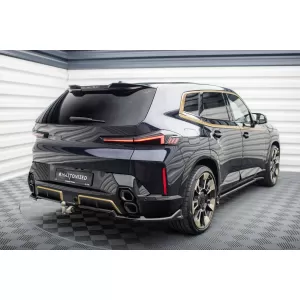 Maxton Design spoiler set suitable for side skirts, front, rear bumper and trunk of BMW XM G09 after 2022, Gloss Black-image-6349051