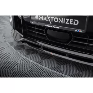 Maxton Design spoiler set suitable for side skirts, front, rear bumper and trunk of BMW XM G09 after 2022, Gloss Black-image-6349052