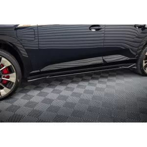 Maxton Design spoiler set suitable for side skirts, front, rear bumper and trunk of BMW XM G09 after 2022, Gloss Black-image-6349053