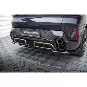 Maxton Design spoiler set suitable for side skirts, front, rear bumper and trunk of BMW XM G09 after 2022, Gloss Black-image-6349057
