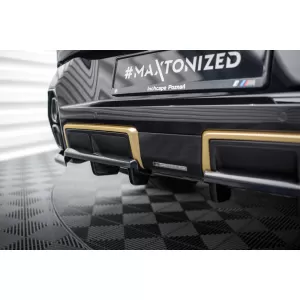 Maxton Design spoiler set suitable for side skirts, front, rear bumper and trunk of BMW XM G09 after 2022, Gloss Black-image-6349059