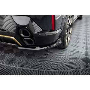 Maxton Design spoiler set suitable for side skirts, front, rear bumper and trunk of BMW XM G09 after 2022, Gloss Black-image-6349061