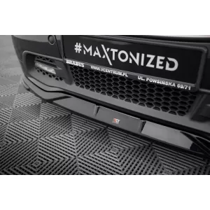 Maxton Design spoiler set suitable for side skirts, front, rear bumper and trunk of Brabus Smart Fortwo C451 2012-2014, Gloss Black-image-6349072