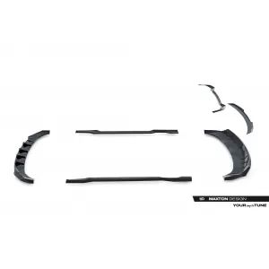 Maxton Design spoiler set suitable for side skirts, front, rear bumper and trunk of BYD Sealion 7 after 2024, Gloss Black-image-6349106