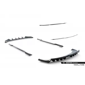 Maxton Design spoiler set suitable for side skirts, front, rear bumper and trunk of BYD Sealion 7 after 2024, Gloss Black-image-6349108