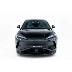 Maxton Design spoiler set suitable for side skirts, front, rear bumper and trunk of BYD Sealion 7 after 2024, Gloss Black-image-6349112
