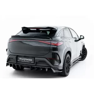 Maxton Design spoiler set suitable for side skirts, front, rear bumper and trunk of BYD Sealion 7 after 2024, Gloss Black-image-6349113