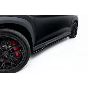 Maxton Design spoiler set suitable for side skirts, front, rear bumper and trunk of BYD Sealion 7 after 2024, Gloss Black-image-6349118