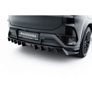 Maxton Design spoiler set suitable for side skirts, front, rear bumper and trunk of BYD Sealion 7 after 2024, Gloss Black-image-6349123