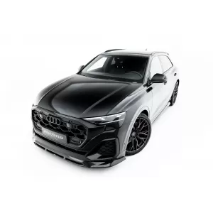 Set of Prepreg Carbon Fiber Splitters Maxton Design suitable for side skirts, front, rear bumper and trunk of Audi Q8 S-Line after 2023, 100% Carbon-image-6349135