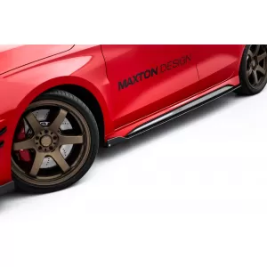 Set of Prepreg Carbon Fiber Splitters Maxton Design suitable for side skirts, front, rear bumper and trunk of Audi RS3 Sedan 8Y after 2024, 100% Carbon-image-6349180
