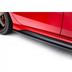 Set of Prepreg Carbon Fiber Splitters Maxton Design suitable for side skirts, front, rear bumper and trunk of Audi RS3 Sedan 8Y after 2024, 100% Carbon-image-6349183