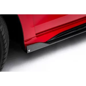Set of Prepreg Carbon Fiber Splitters Maxton Design suitable for side skirts, front, rear bumper and trunk of Audi RS3 Sedan 8Y after 2024, 100% Carbon-image-6349185