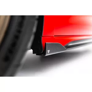 Set of Prepreg Carbon Fiber Splitters Maxton Design suitable for side skirts, front, rear bumper and trunk of Audi RS3 Sedan 8Y after 2024, 100% Carbon-image-6349186