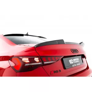 Set of Prepreg Carbon Fiber Splitters Maxton Design suitable for side skirts, front, rear bumper and trunk of Audi RS3 Sedan 8Y after 2024, 100% Carbon-image-6349203