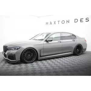 Set of Prepreg Carbon Fiber Splitters Maxton Design suitable for side skirts, front, rear bumper and trunk of Audi RS3 8Y Sportback 2020-2024, 100% Carbon-image-6349212