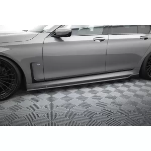 Set of Prepreg Carbon Fiber Splitters Maxton Design suitable for side skirts, front, rear bumper and trunk of Audi RS3 8Y Sportback 2020-2024, 100% Carbon-image-6349217