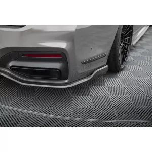 Set of Prepreg Carbon Fiber Splitters Maxton Design suitable for side skirts, front, rear bumper and trunk of Audi RS3 8Y Sportback 2020-2024, 100% Carbon-image-6349223