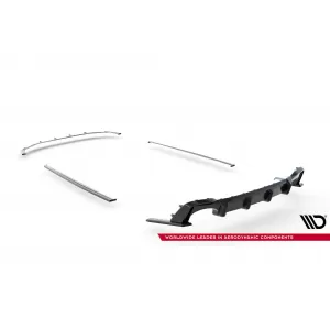 Set of Prepreg Carbon Fiber Splitters Maxton Design suitable for side skirts, front, rear bumper and trunk of Audi RS7 C8 2019-2023, 100% Carbon-image-6349230