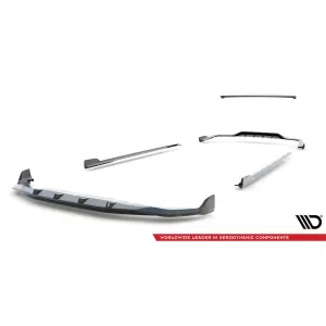Set of Prepreg Carbon Fiber Splitters Maxton Design suitable for side skirts, front, rear bumper and trunk of BMW 7 M-Pack G11 2019-2022, 100% Carbon-image-6349250