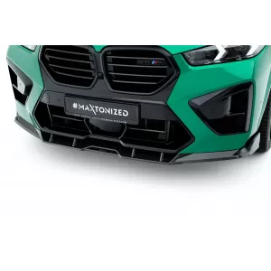 Set of Prepreg Carbon Fiber Splitters Maxton Design suitable for side skirts, front, rear bumper and trunk of BMW X5 M F95 after 2023, 100% Carbon-image-6349280