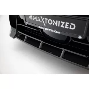 Set of Prepreg Carbon Fiber Splitters Maxton Design version 1 suitable for side skirts, front, rear bumper and trunk of BMW X7 M-Pack G07 after 2022, 100% Carbon-image-6349304