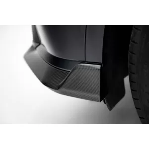Set of Prepreg Carbon Fiber Splitters Maxton Design version 1 suitable for side skirts, front, rear bumper and trunk of BMW X7 M-Pack G07 after 2022, 100% Carbon-image-6349308