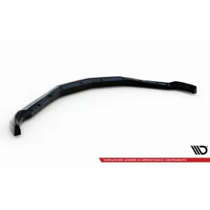 Maxton Design version 1 spoiler set suitable for side skirts, front, rear bumper and trunk of Chevrolet Camaro SS 2018-2023, Gloss Black-image-6349314