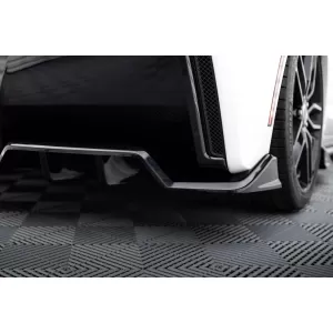 Maxton Design spoiler set suitable for side skirts, front, rear bumper and trunk of Chevrolet Corvette Stingray C7 2013-2019, Gloss Black-image-6349387