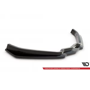 Maxton Design spoiler set suitable for side skirts, front and rear bumper of Chevrolet Corvette Z06 C7 2013-2019, Gloss Black-image-6349389