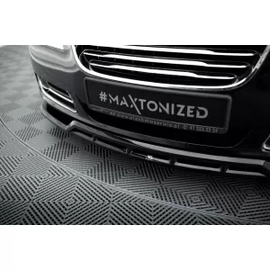 Maxton Design spoiler set suitable for side skirts, front, rear bumper and trunk of Chrysler 300 2011-2014, Gloss Black-image-6349429