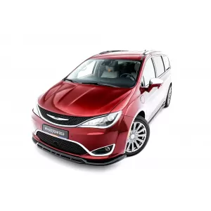 Maxton Design spoiler set suitable for side skirts, front, rear bumper and trunk of Chrysler Pacifica 2016-2020, Gloss Black-image-6349446