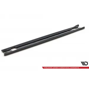 Maxton Design spoiler set suitable for side skirts, front, rear bumper and trunk of Citroen Berlingo 2018-2023, Gloss Black-image-6349461