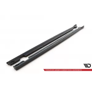 Maxton Design spoiler set suitable for side skirts, front, rear bumper and trunk of Citroen Berlingo 2018-2023, Gloss Black-image-6349462