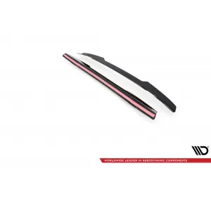Maxton Design spoiler set suitable for side skirts, front, rear bumper and trunk of Citroen Berlingo 2018-2023, Gloss Black-image-6349467
