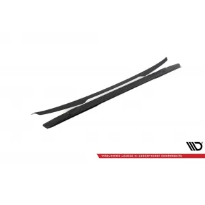 Maxton Design spoiler set suitable for side skirts, front, rear bumper and trunk of Citroen Berlingo 2018-2023, Gloss Black-image-6349468