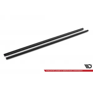 Maxton Design spoiler set suitable for side skirts, front, rear bumper and roof of Citroen Jumpy L3 after 2016, Gloss Black-image-6349483