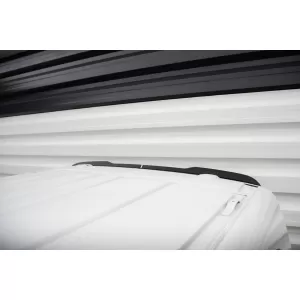 Maxton Design spoiler set suitable for side skirts, front, rear bumper and roof of Citroen Jumpy L3 after 2016, Gloss Black-image-6349493