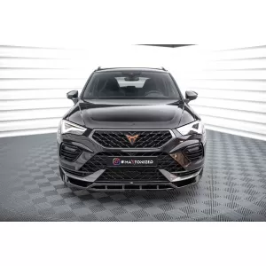 Maxton Design spoiler set suitable for side skirts, front, rear bumper and trunk of Cupra Ateca after 2021, Gloss Black-image-6349506