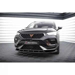 Maxton Design spoiler set suitable for side skirts, front, rear bumper and trunk of Cupra Ateca after 2021, Gloss Black-image-6349507