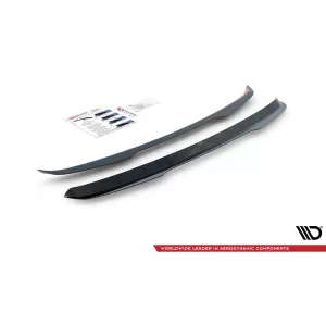 Maxton Design spoiler set suitable for side skirts, front, rear bumper and trunk of Cupra Ateca 2018-2021, Gloss Black-image-6349539