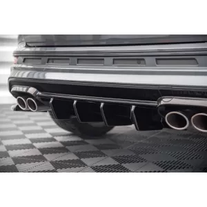 Maxton Design spoiler set suitable for side skirts, front, rear bumper and trunk of Cupra Ateca 2018-2021, Gloss Black-image-6349550