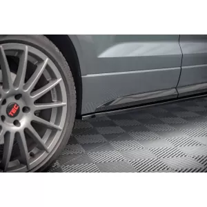 Maxton Design spoiler set suitable for side skirts, front, rear bumper and trunk of Cupra Ateca 2018-2021, Gloss Black-image-6349553