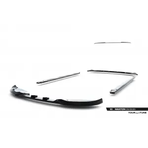 Maxton Design spoiler set suitable for side skirts, front, rear bumper and trunk of Cupra Born after 2021, Gloss Black-image-6349568